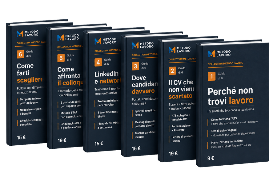 Metodo Lavoro — Collection 6 guide